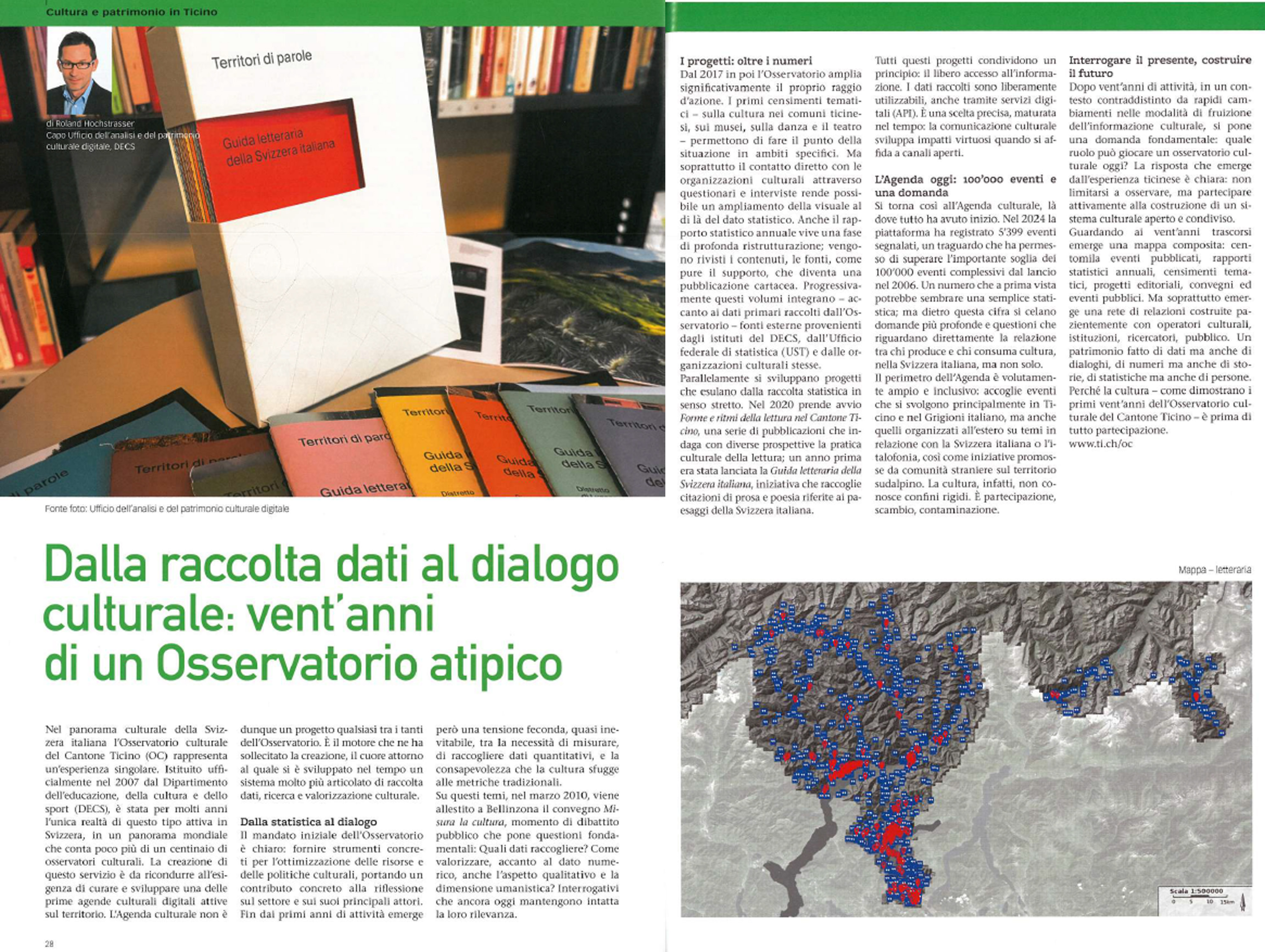 Dalla raccolta dati al dialogo culturale: vent'anni di un Osservatorio atipico