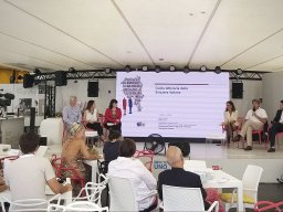 Presentazione della Guida letteraria della Svizzera italiana al Locarno Film Festival, 11.08.2019 (foto Venturino, DCSU)