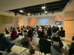 Moderazione dell’incontro Territori di parole, Roma, 05.10.2020 (foto Moghini, ISR)